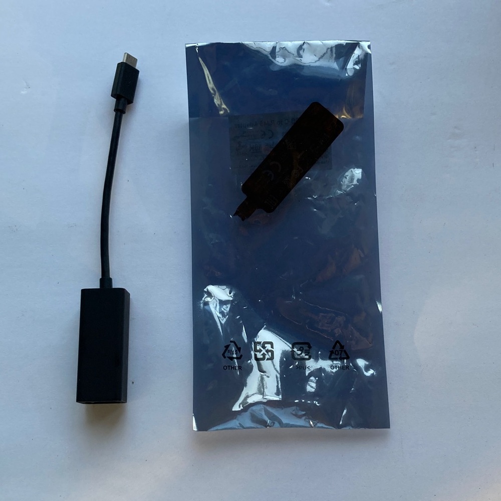 HEWLETT PACKARD USB-C to RJ45 Adapter NEW - Picture 4 of 12